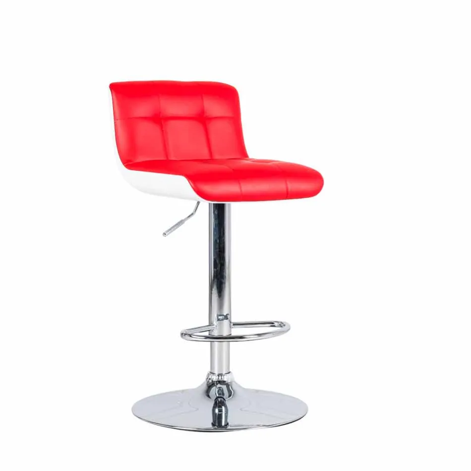 02 de setembro estofados design tamboretes, ajustáveis em altura Ida Viadurini