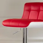 02 de setembro estofados design tamboretes, ajustáveis em altura Ida Viadurini