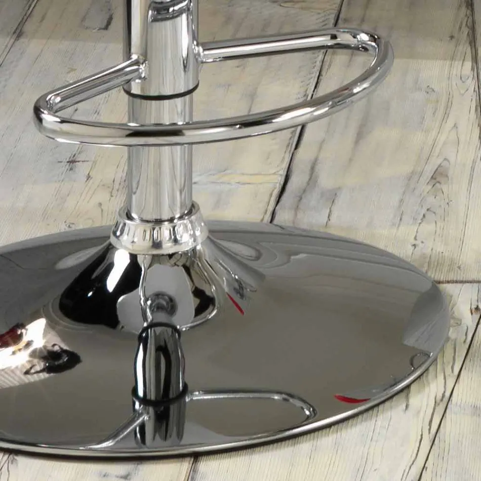 02 de setembro estofados design tamboretes, ajustáveis em altura Ida Viadurini