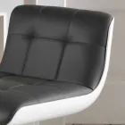 02 de setembro estofados design tamboretes, ajustáveis em altura Ida Viadurini