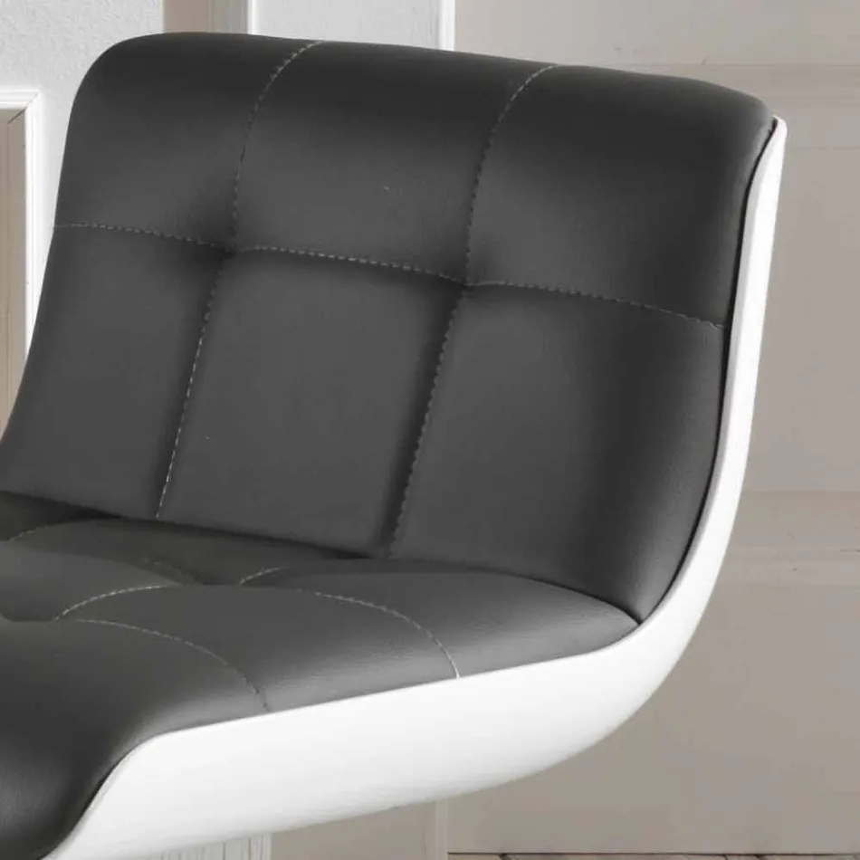 02 de setembro estofados design tamboretes, ajustáveis em altura Ida Viadurini