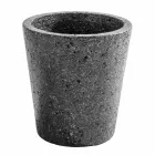 Moderna casa de banho acessórios definidos em pedra de lava Montiano Viadurini