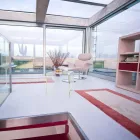 Conjuntos de cabeceira de design moderno em metacrilato fabricados na Itália - Leielui Viadurini