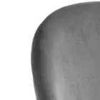 Conjunto de 4 Cadeiras em Tecido Microfibra Efeito Veludo - Terbio Viadurini