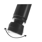 Conjunto de 4 Cadeiras em Tecido e Pés Inclináveis - Dentice Viadurini