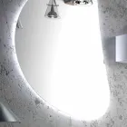 Suspensão de design de móveis de banheiro conjunto de madeira made in Italy Sad Viadurini