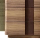 Design moderno cômoda de madeira maciça Grilli York fez 100% na Itália Viadurini