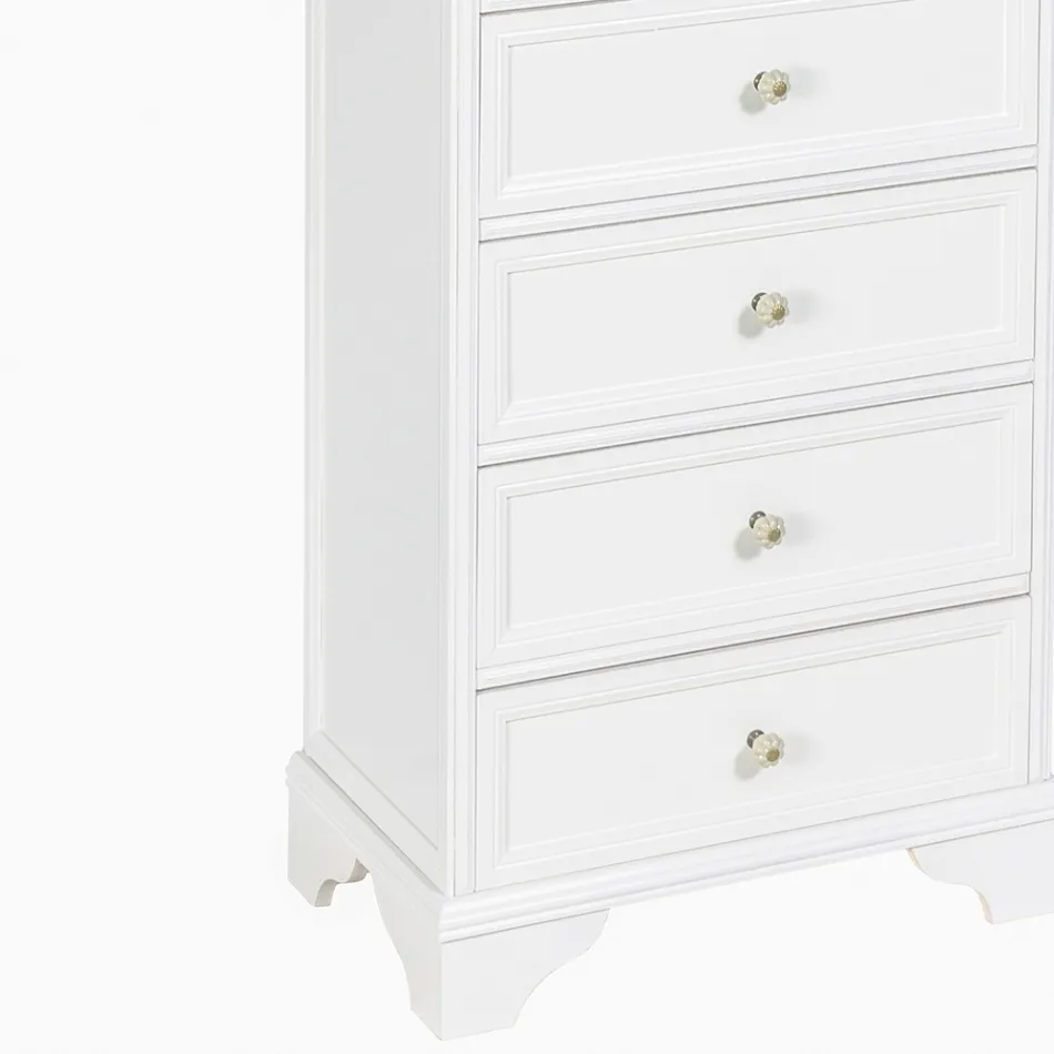 Cômoda em Madeira Maciça de Diferentes Acabamentos Fabricado na Itália - Nortia Viadurini