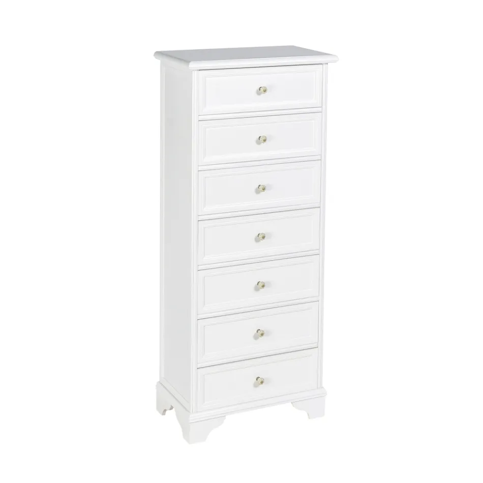 Cômoda em Madeira Maciça de Diferentes Acabamentos Fabricado na Itália - Nortia Viadurini