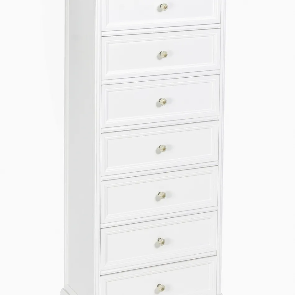 Cômoda em Madeira Maciça de Diferentes Acabamentos Fabricado na Itália - Nortia Viadurini