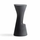 Banqueta alta para jardím em polietileno colorido Made in Italy - Desmond Viadurini