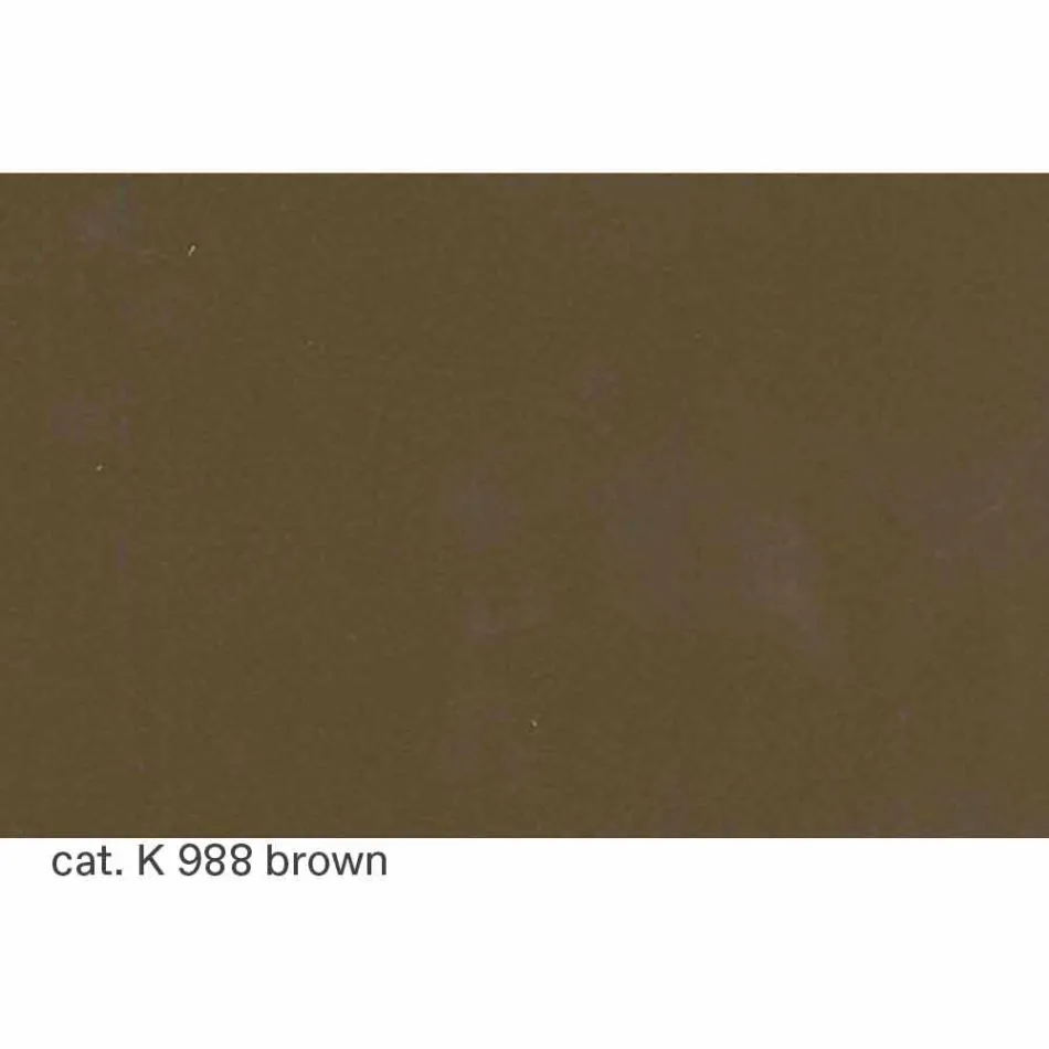 Banqueta alta de couro com estrutura de aço Made in Italy - Beniamino Viadurini