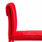 Tamborete de design moderno Amos, feito à mão na Itália Viadurini