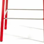 Tamborete de design moderno Amos, feito à mão na Itália Viadurini