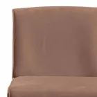 Tamborete de design moderno Amos, feito à mão na Itália Viadurini