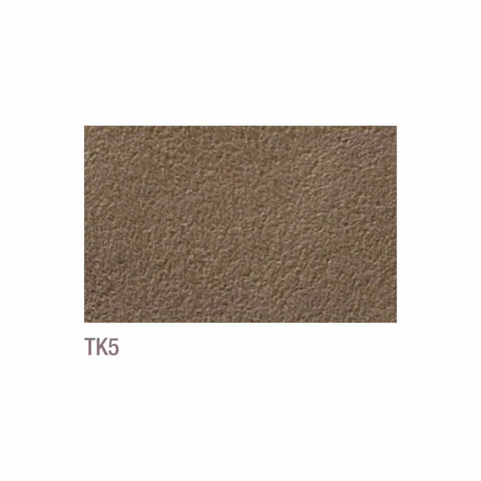 Tamborete de design moderno Amos, feito à mão na Itália Viadurini