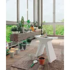 Banqueta baixa de polipropileno para exterior, fabricada em Itália - Prue Viadurini