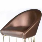 Banqueta moderna 100% Made in Italy Dedo Viadurini