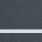 Banqueta de cozinha em couro ecológico e aço cromado Made in Italy - Nirvana Viadurini