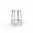 Banqueta para exterior de Brooklyn Vondom H 66 cm, em polipropileno Viadurini