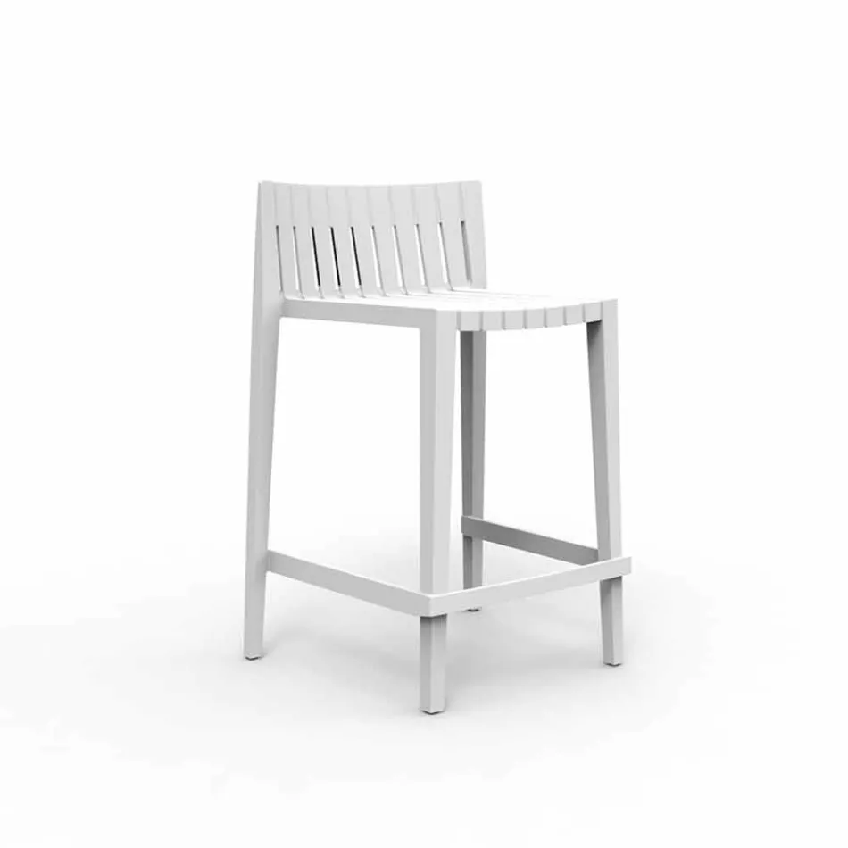 Spritz Banqueta de jardim Vondom H 87 cm em polipropileno, empilhável Viadurini