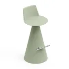 Banqueta para Sala em Polietileno com Apoio para Pés - Ellipse Viadurini