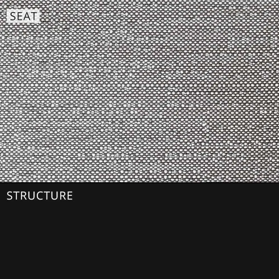 Banqueta Outdoor Design em Alumínio de Alta Qualidade, 3 peças - Filomena Viadurini