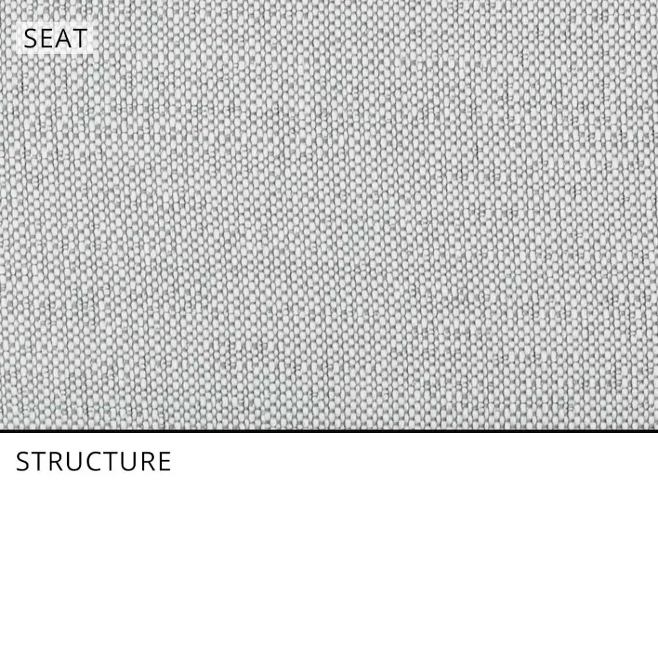 Banqueta Outdoor Design em Alumínio de Alta Qualidade, 3 peças - Filomena Viadurini