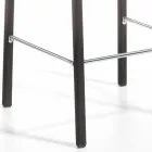 Tamborete de design moderno com Alwyn H 86 cm atrás, fabricado na Itália Viadurini