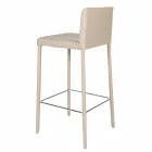 Tamborete de design moderno com Alwyn H 86 cm atrás, fabricado na Itália Viadurini