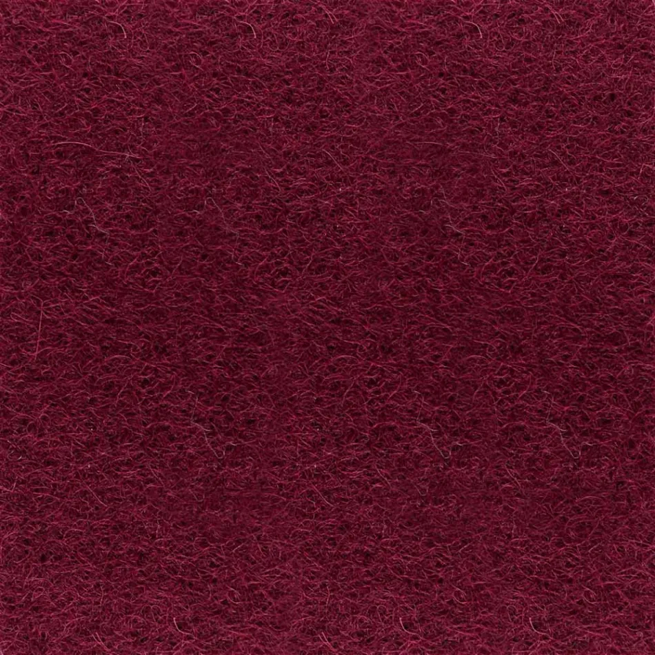 Banqueta Luxo Forrada em Tecido com Base Metálica Fabricada na Itália - Molde Viadurini