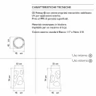 Banquinho empilhável para ambientes externos ou internos branco ou preto 2 peças - Liberty by Myyour Viadurini