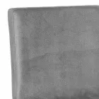 Banqueta giratória com encosto de design moderno Gord, H 113 cm Viadurini