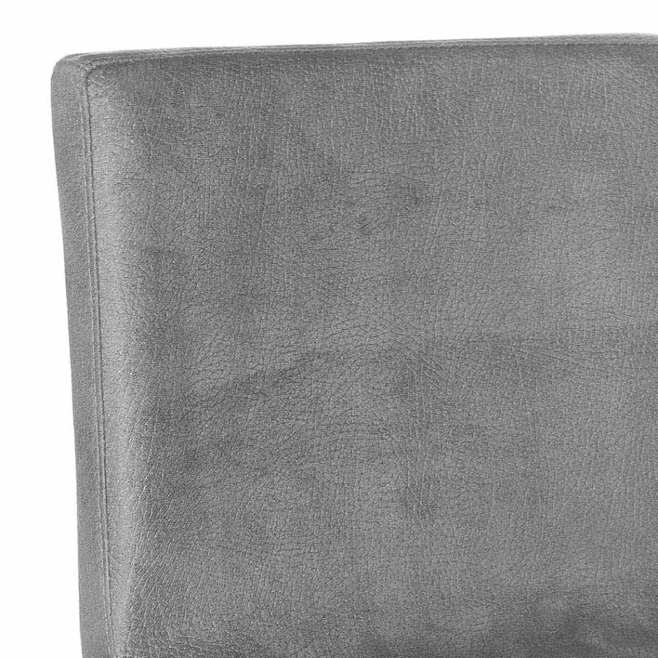 Banqueta giratória com encosto de design moderno Gord, H 113 cm Viadurini