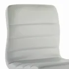 Banqueta giratória com encosto em diferentes tamanhos Made in Italy - Parma Viadurini