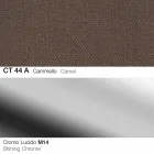 Banqueta giratória em tecido e aço com elevador a gás Made in Italy - Marchesi Viadurini