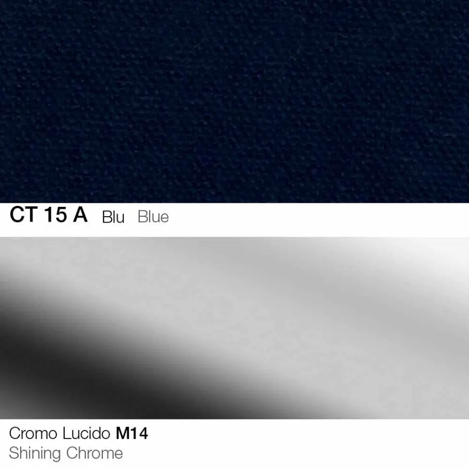 Banqueta giratória em tecido e aço com elevador a gás Made in Italy - Marchesi Viadurini