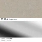 Banqueta giratória em tecido e aço com elevador a gás Made in Italy - Marchesi Viadurini