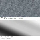 Banqueta giratória em tecido e aço com elevador a gás Made in Italy - Marchesi Viadurini