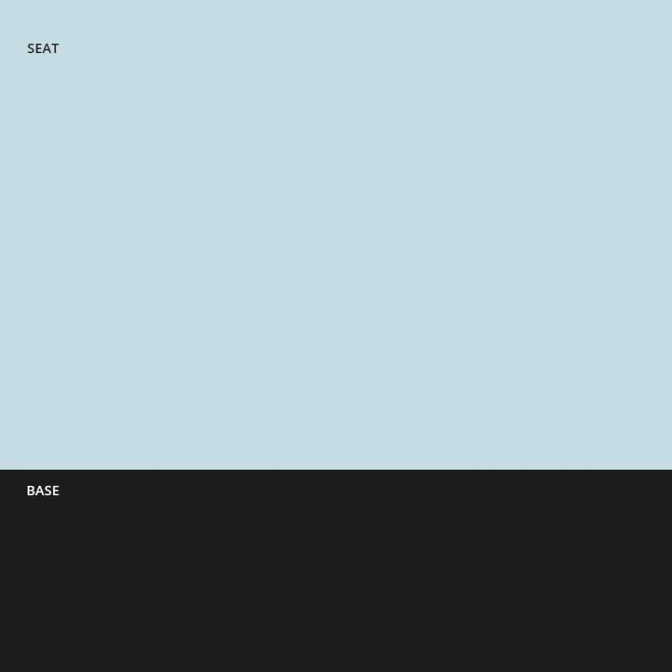 Banqueta empilhável em metal e polipropileno fabricada na Itália, 2 peças - Charla Viadurini