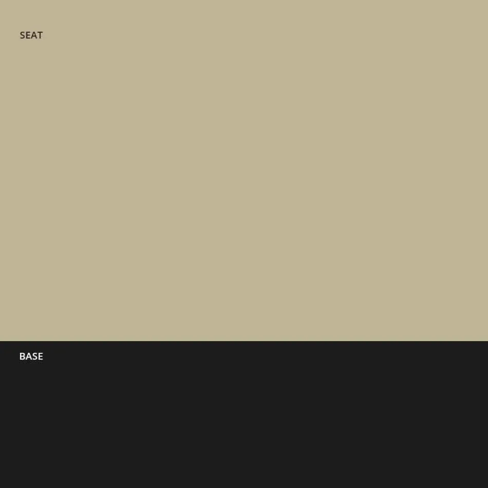 Banqueta empilhável em metal e polipropileno fabricada na Itália, 2 peças - Charla Viadurini