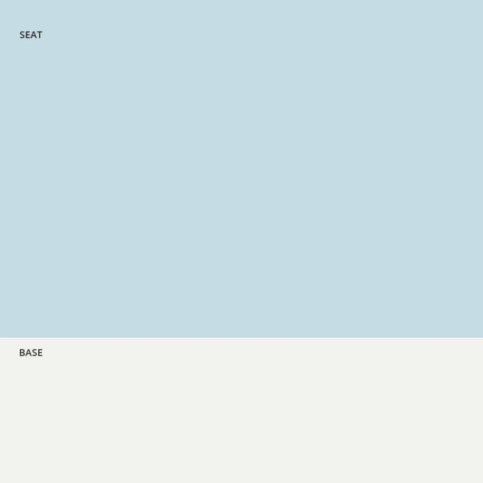 Banqueta empilhável em metal e polipropileno fabricada na Itália, 2 peças - Charla Viadurini