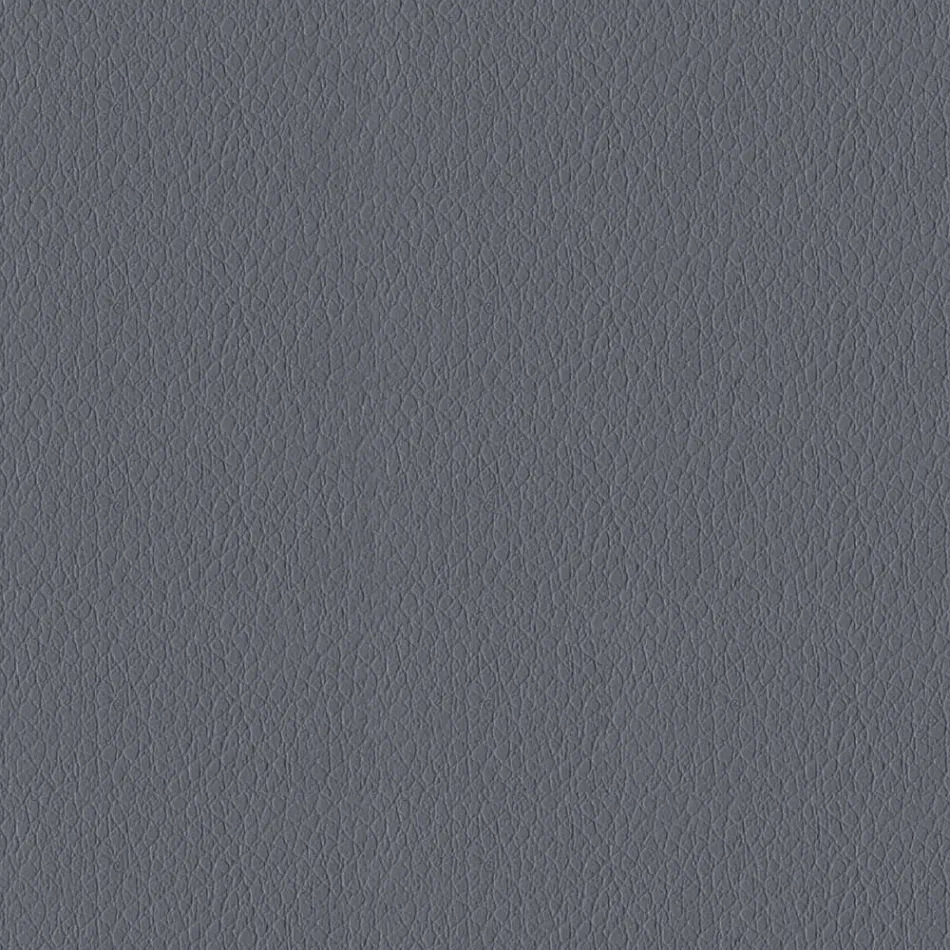 Banqueta em couro ecológico e aço com elevador a gás Made in Italy - Lorenza Viadurini