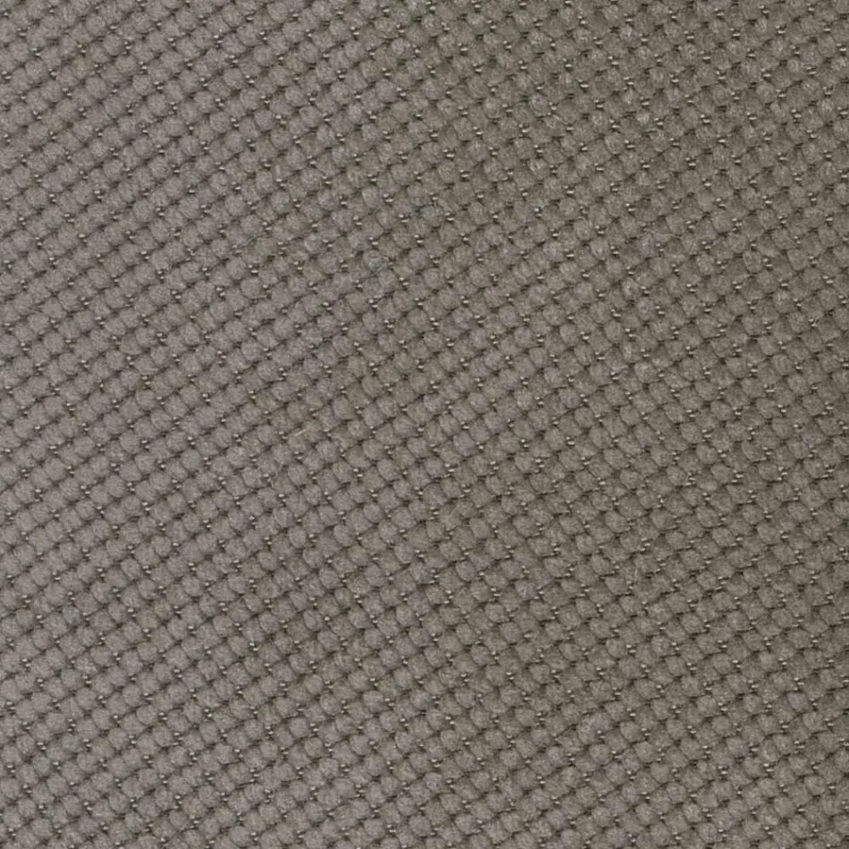 Banqueta em tecido e design de metal antracite Made in Italy - Nautilus Viadurini