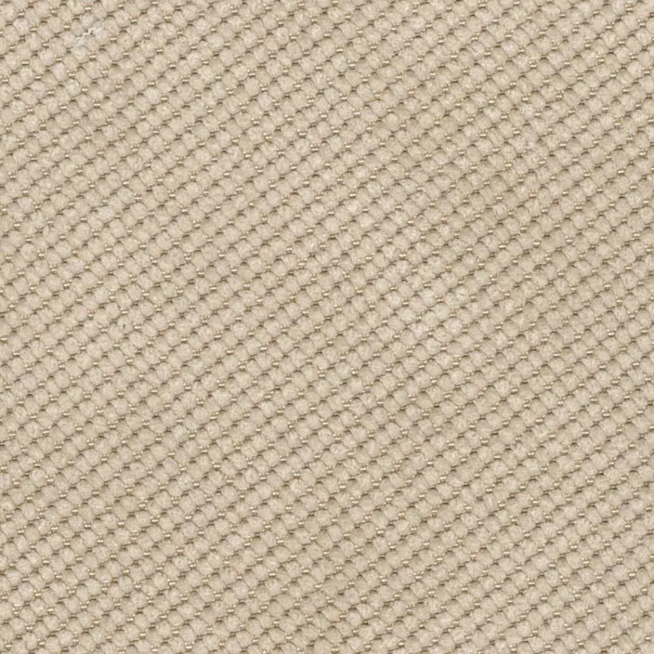 Banqueta em tecido e design de metal antracite Made in Italy - Nautilus Viadurini