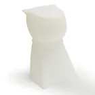 Banco de exterior recarregável em forma de cão em polipropileno - Ardea Viadurini