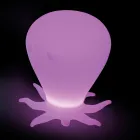 Banco de exterior recarregável em forma de polvo em polipropileno - Ardea Viadurini