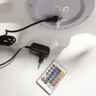 Banco de exterior recarregável em forma de polvo em polipropileno - Ardea Viadurini