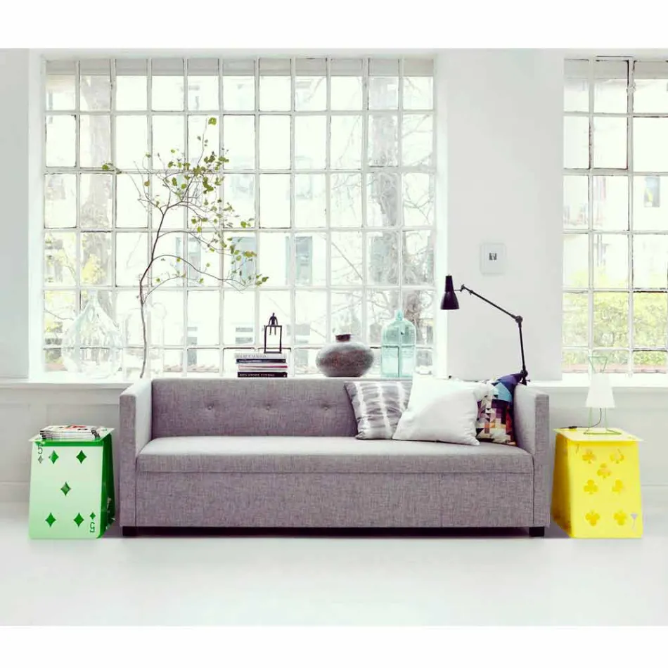 Banqueta - mesa - mesa racks ComeQuandoFuoriPiove Mabele Viadurini