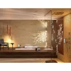 Cabeça de chuveiro com cromoterapia dois design moderno Dream jets Viadurini